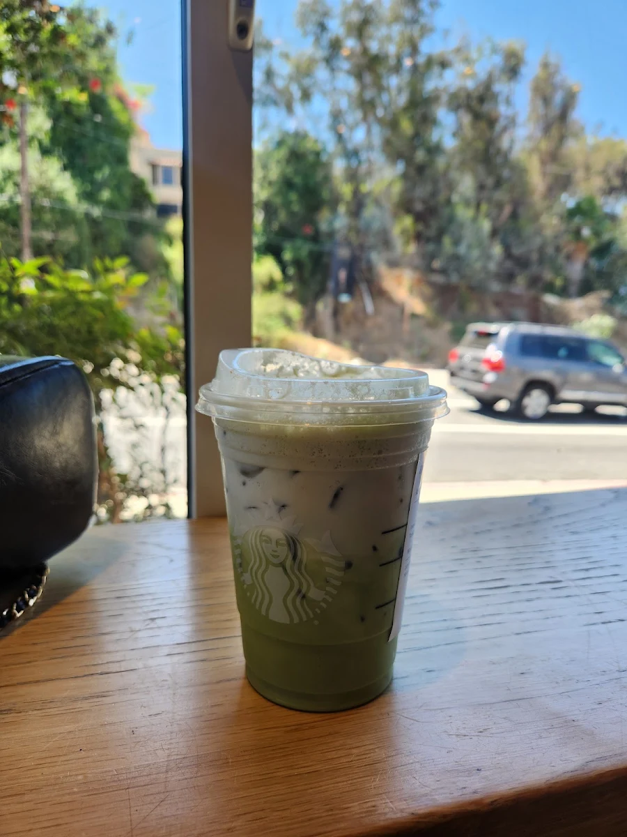 Iced Non Dairy Salted Caramel Cookie Matcha