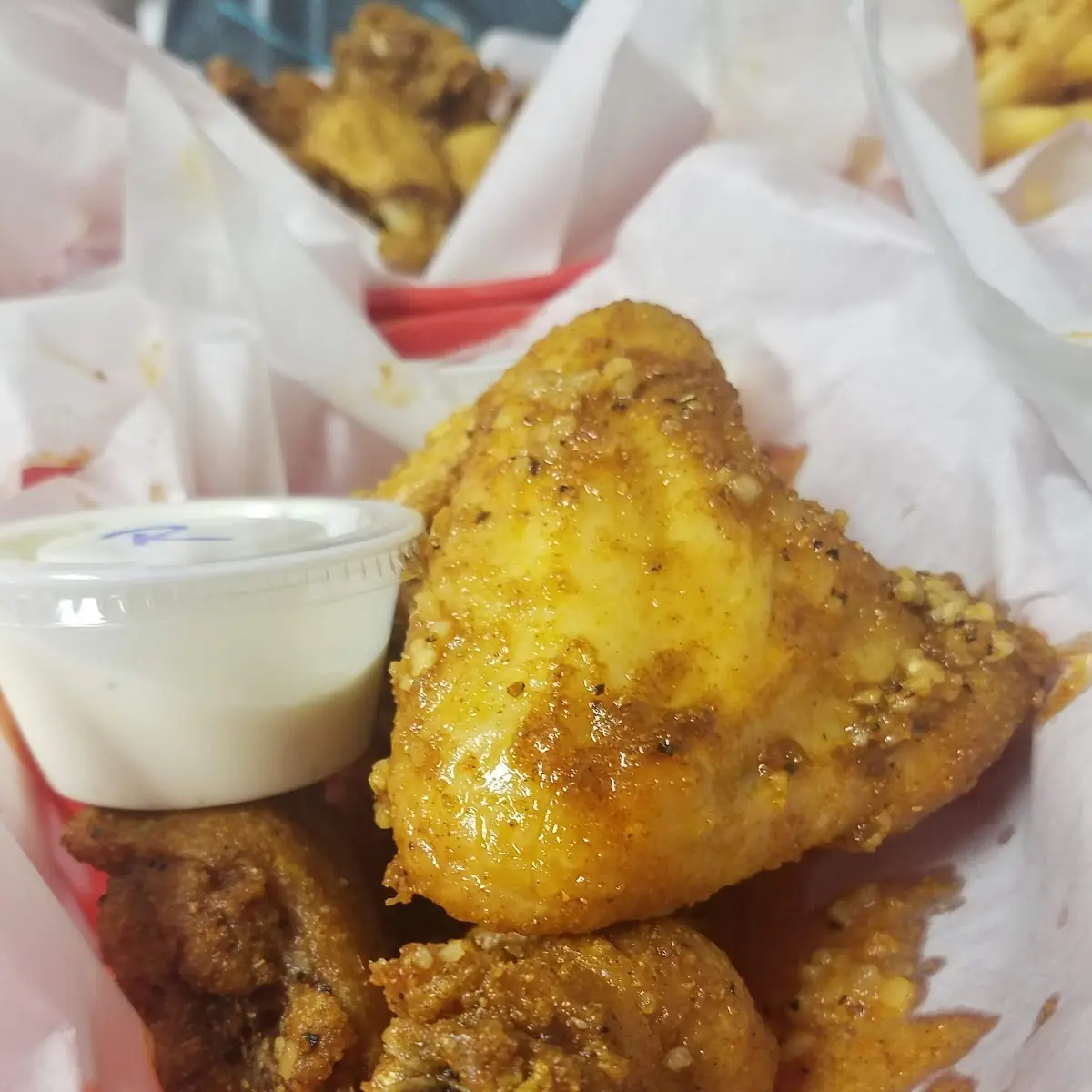 Garlic Parmesan Wings