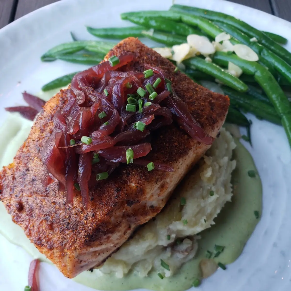 Pan Seared North Atlantic Salmon