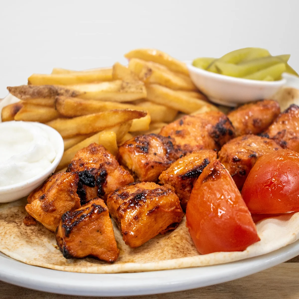 Shish Tawook Plate