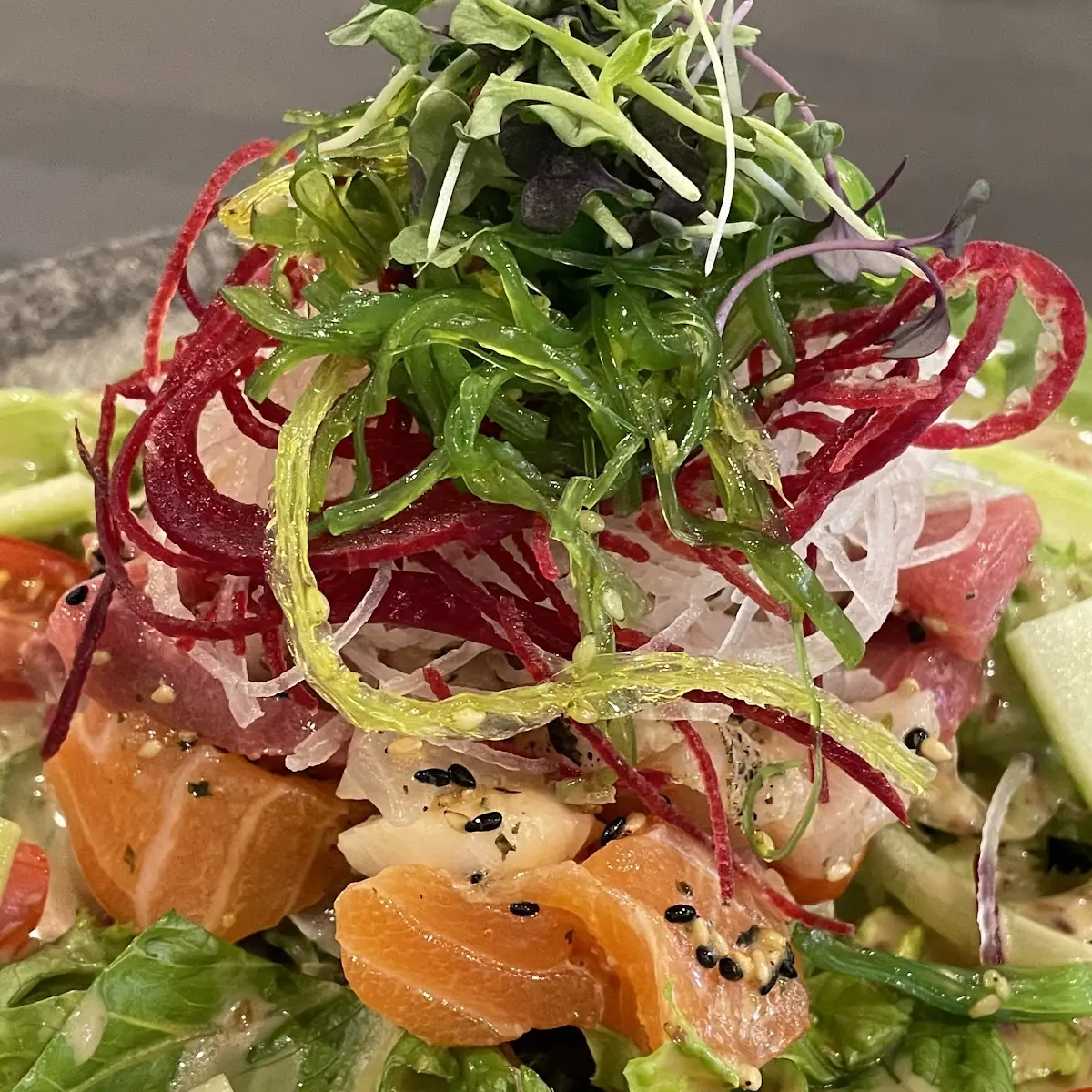 Sashimi Salad
