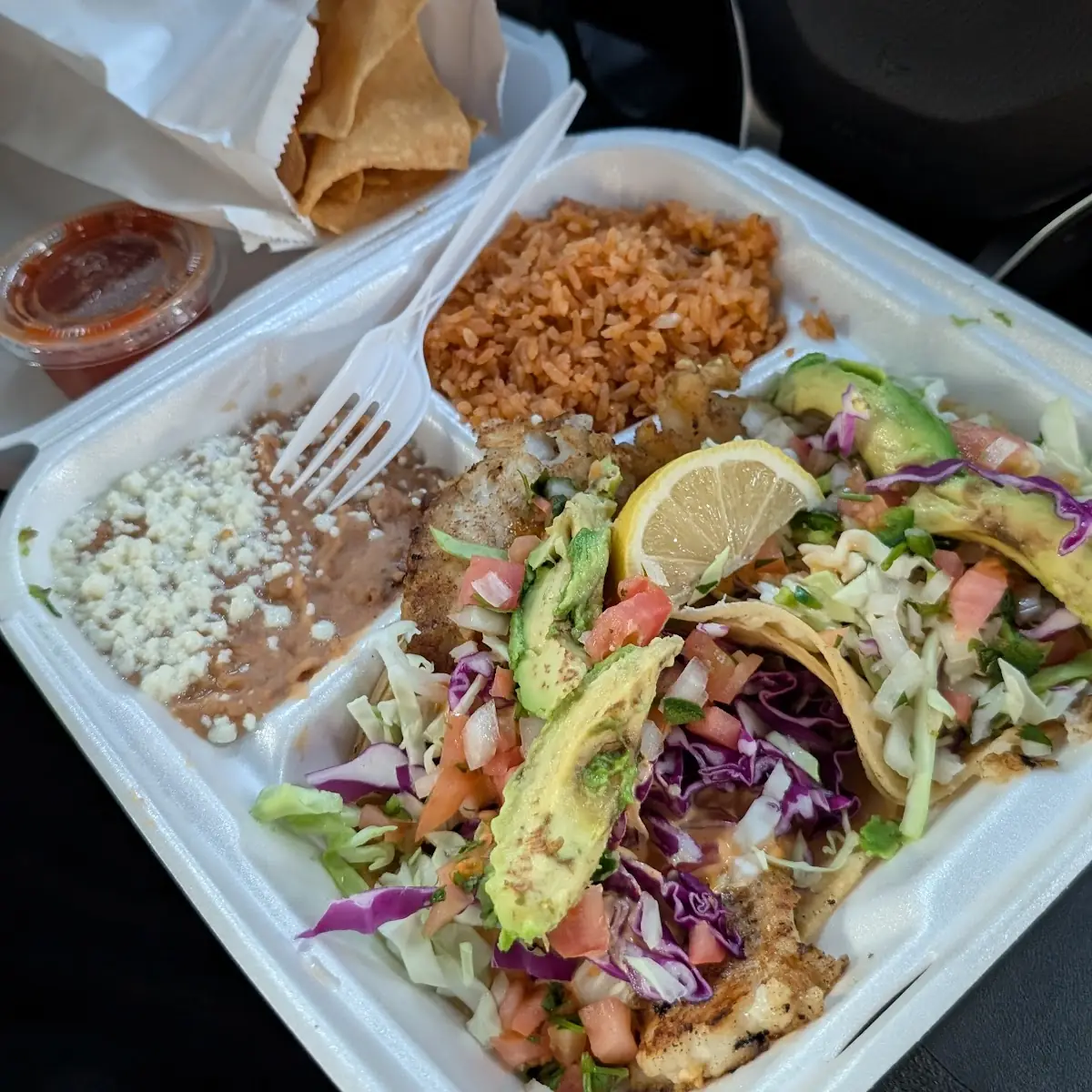 Fish Tacos Combo