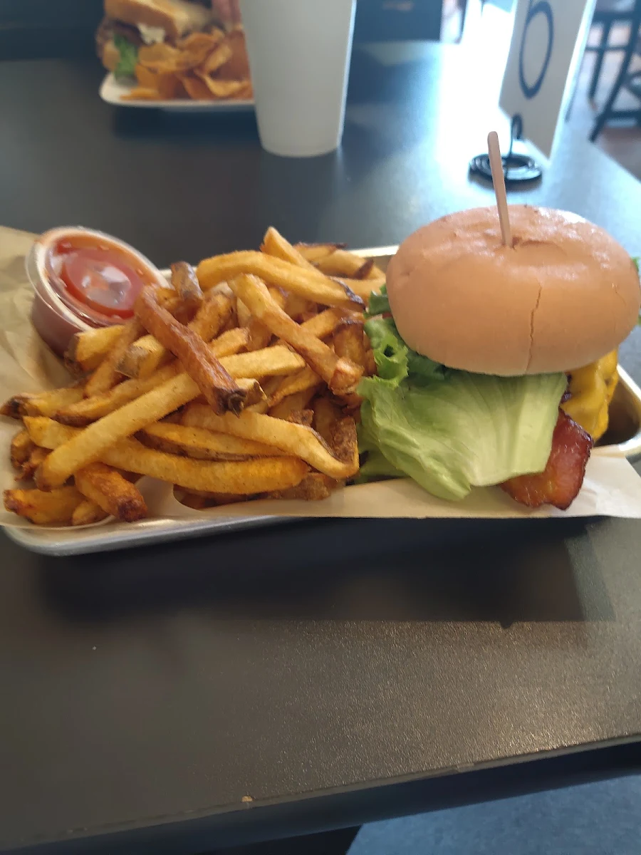 Burger and Fries