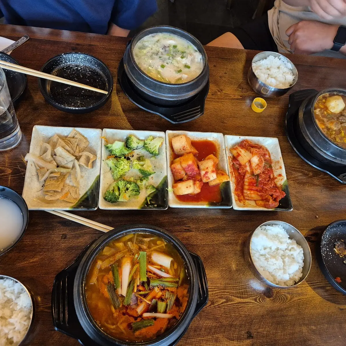 Signature Soup with Seafood Pancake