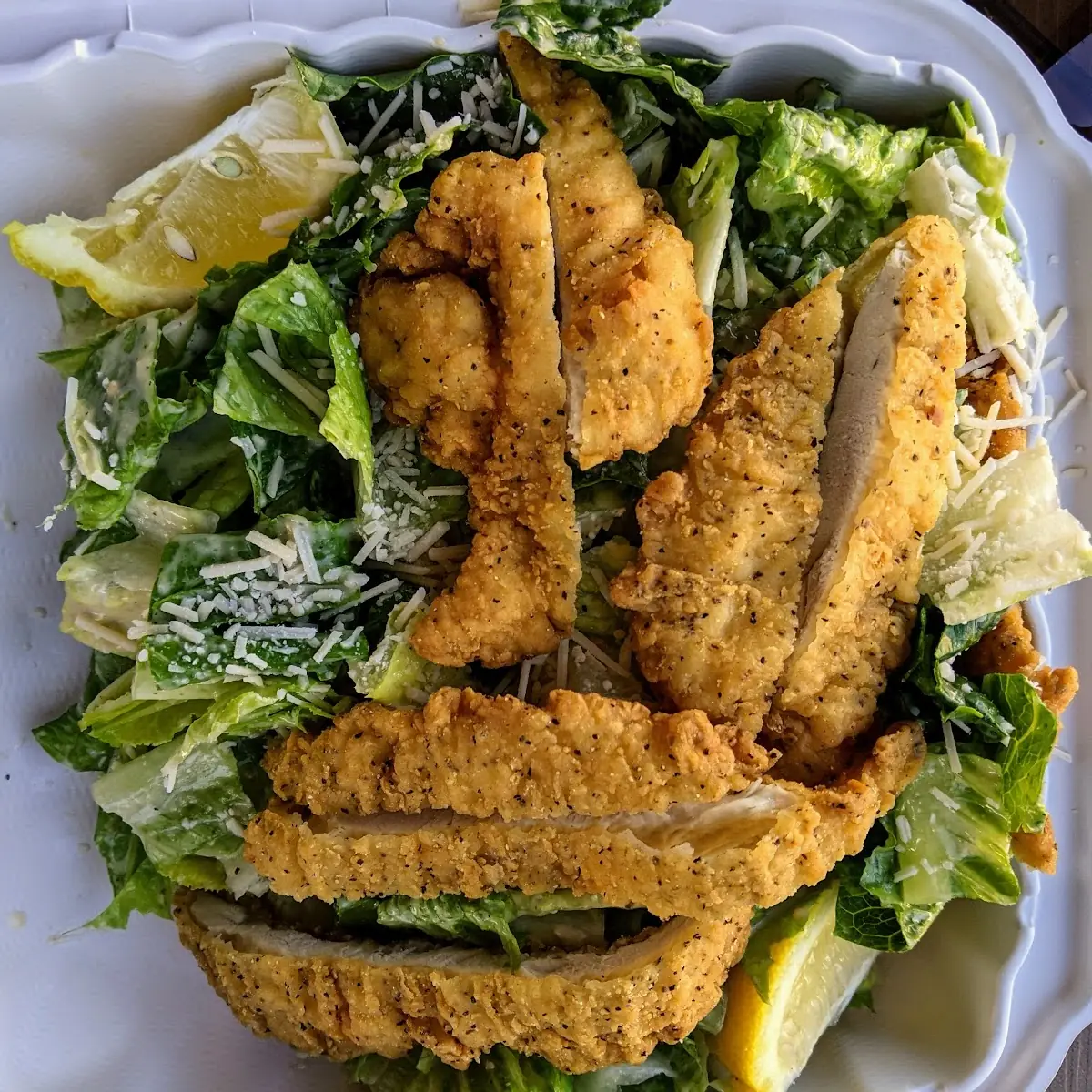 Crispy Chicken Caesar