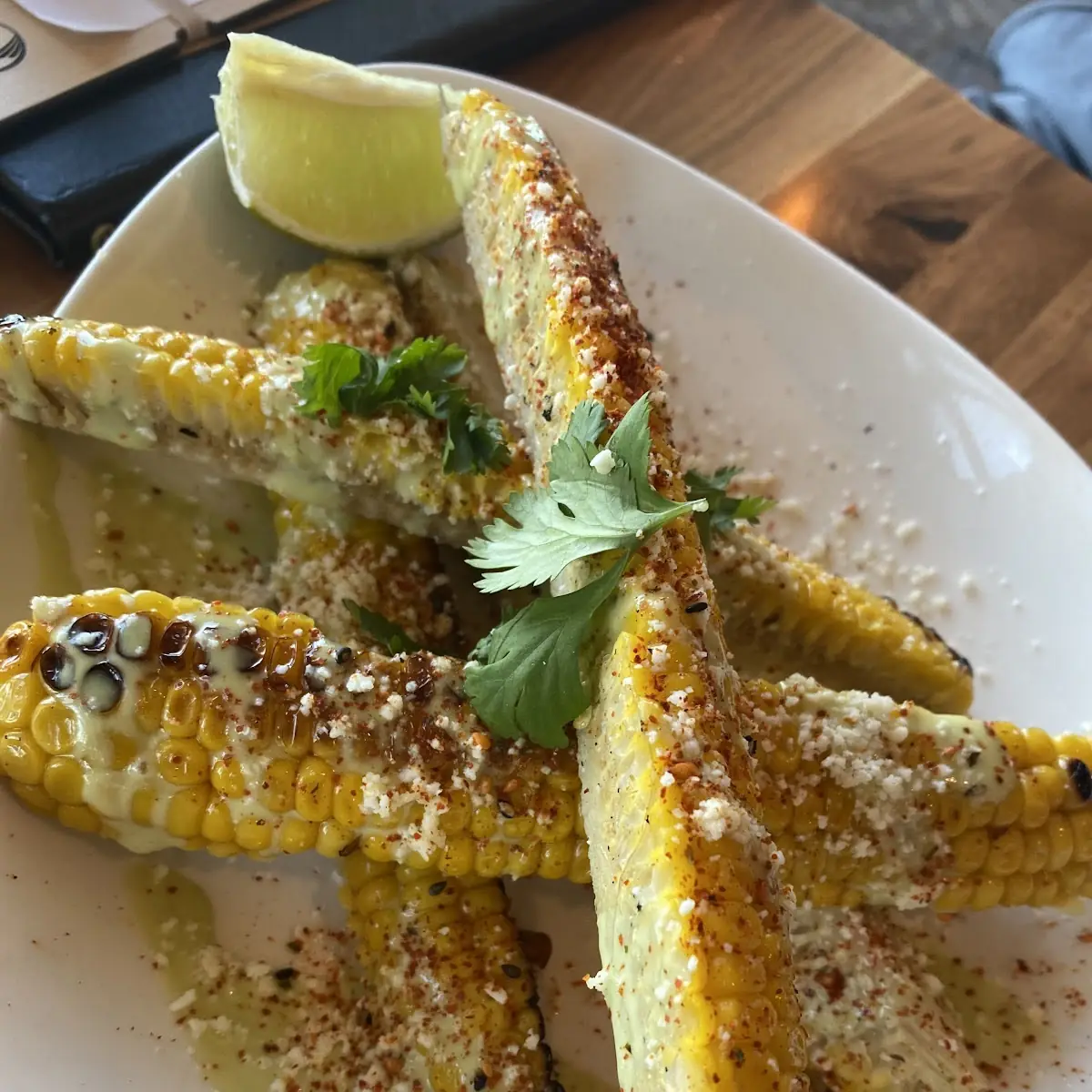 Grilled Corn Elote
