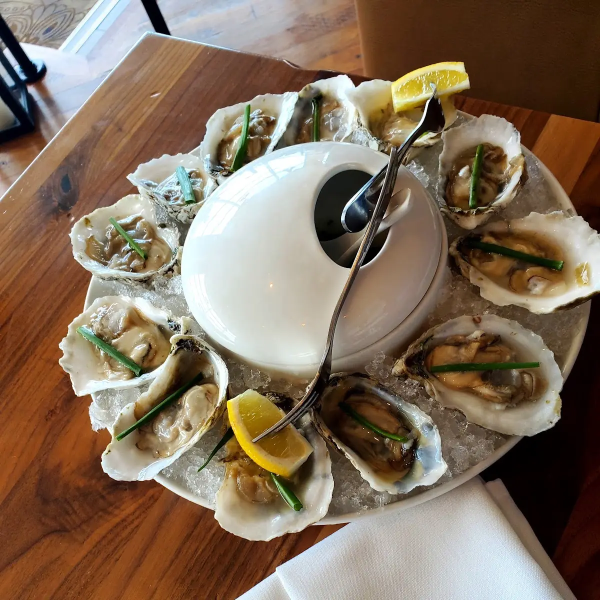 Local Oysters on the Half Shell