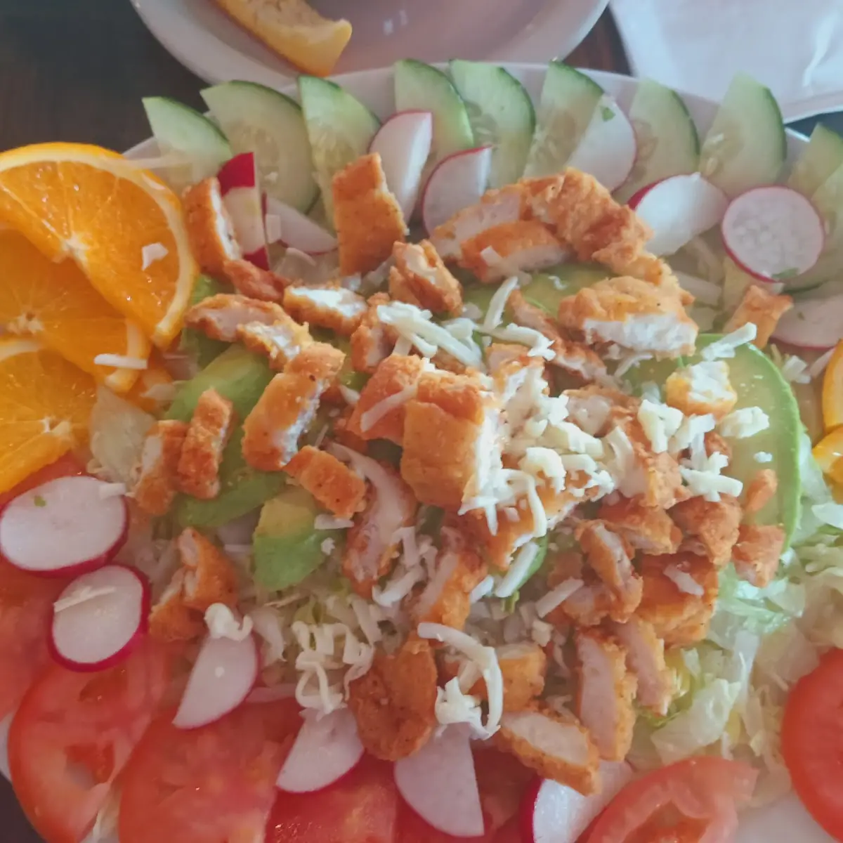 Crispy Chicken Salad