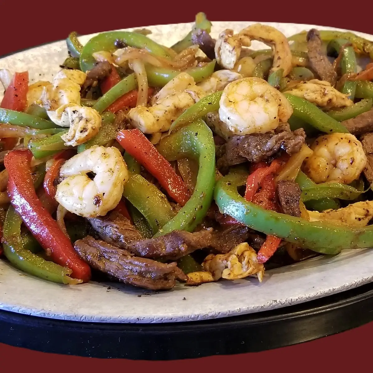 Shrimp Fajitas