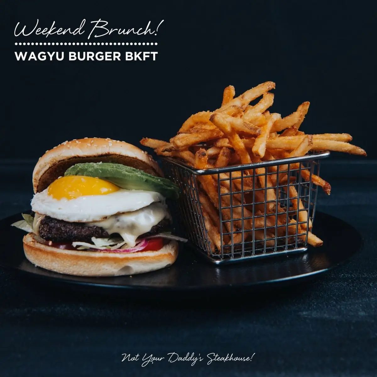 Wagyu Burger & Chips