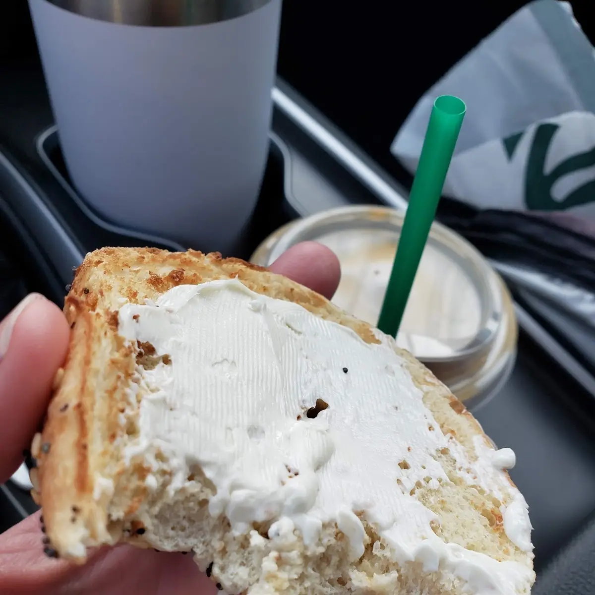 Everything Bagel with Cream Cheese