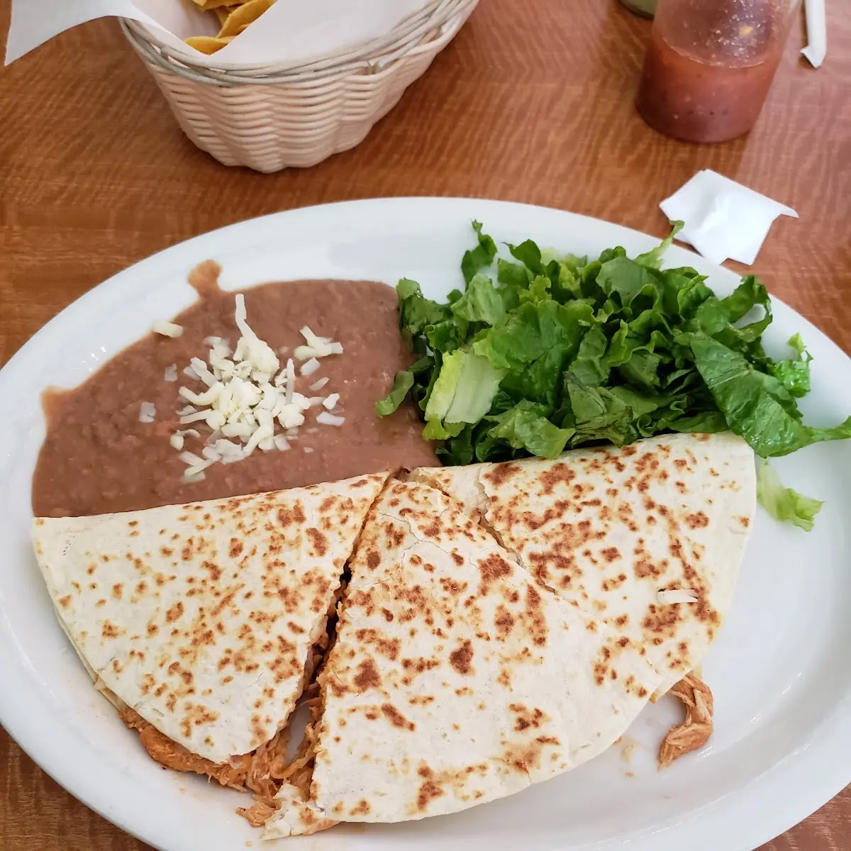 Kids' Chicken Quesadilla