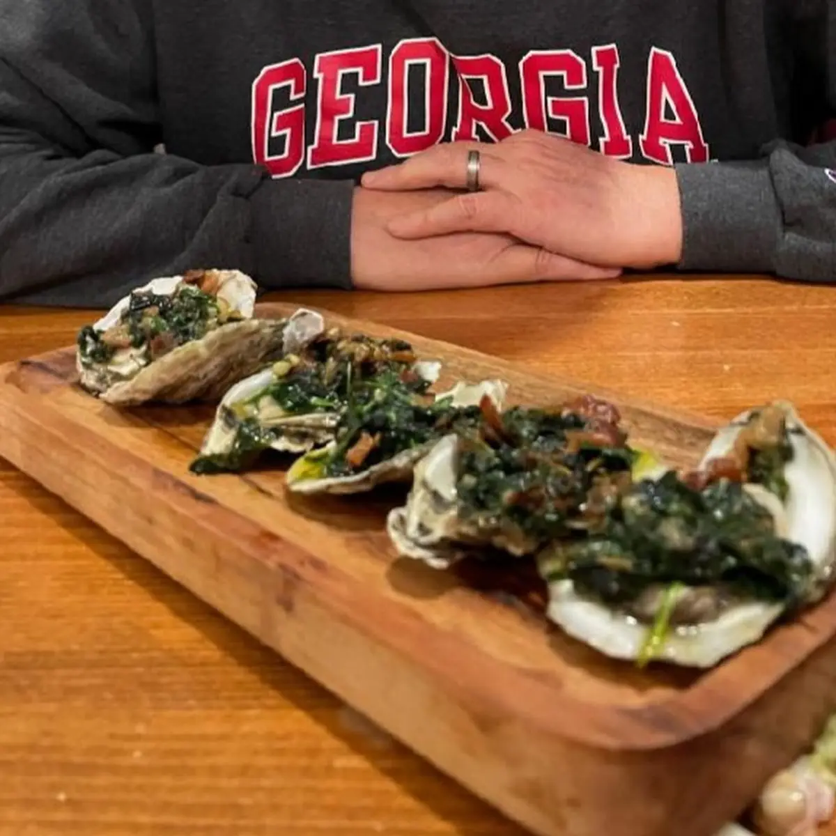 Oysters Rockefeller