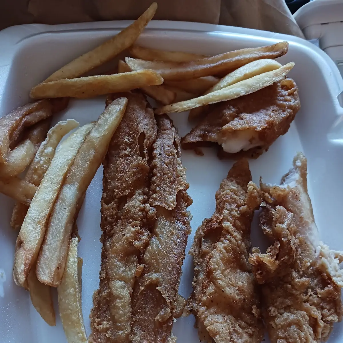 4pc Catfish Fillet Dinner
