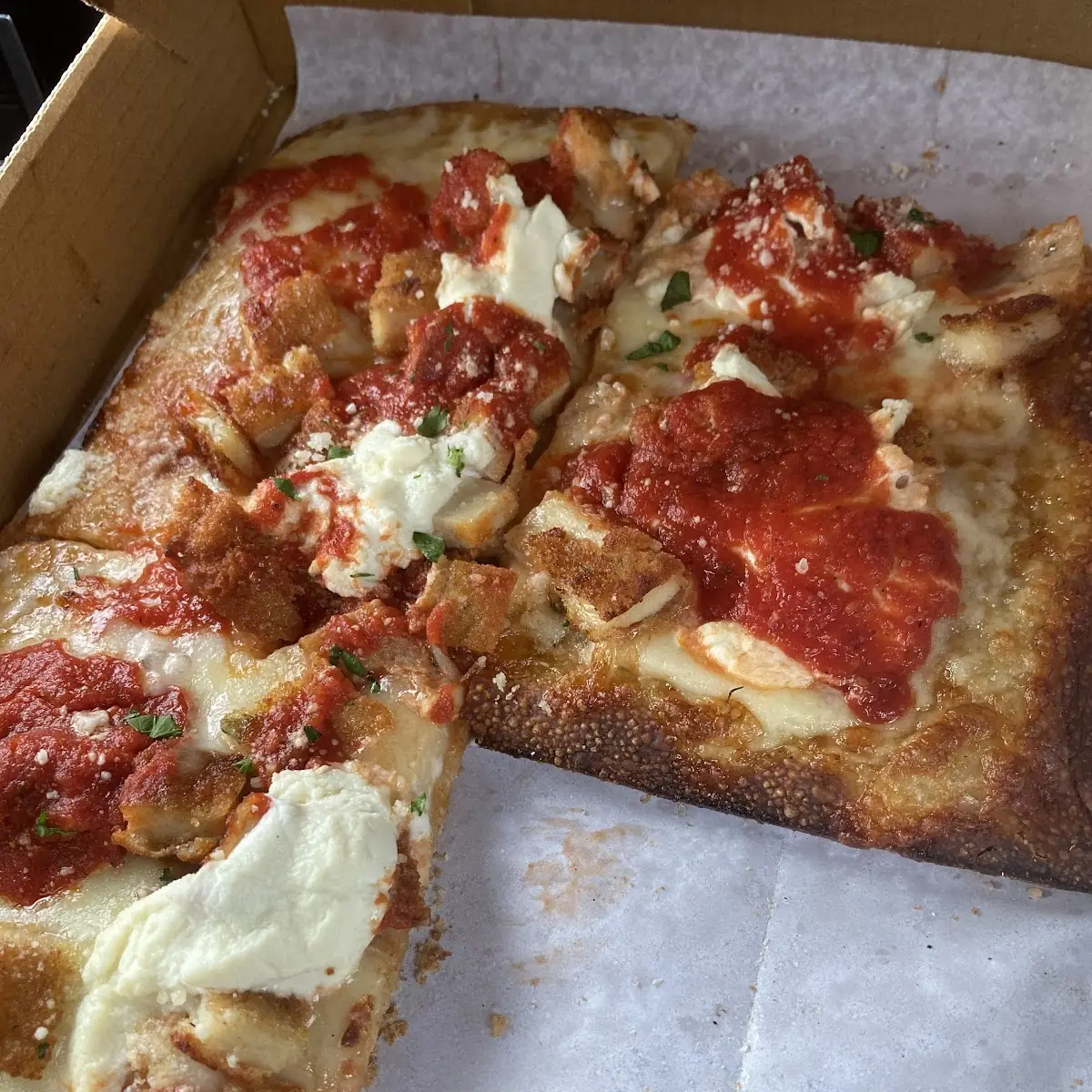 Thin Sicilian Pizza