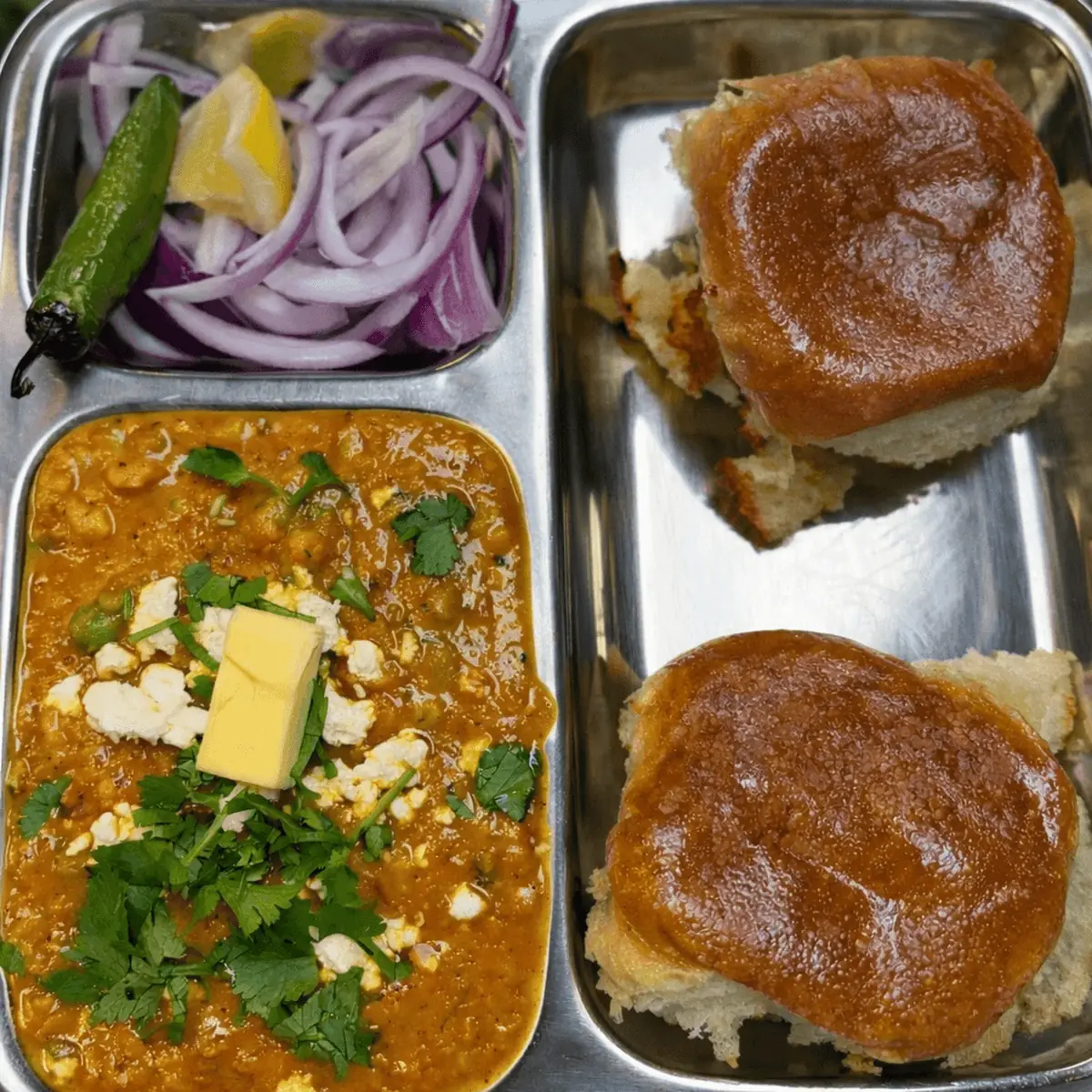 Mumbai Style Pav Bhaji