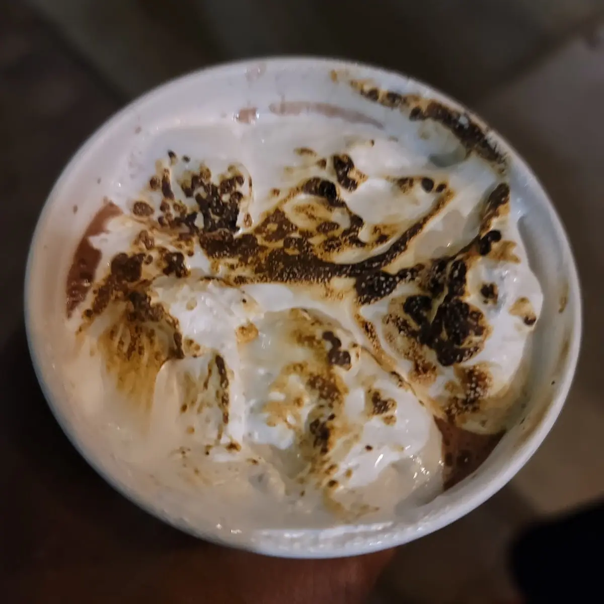 Toasted Marshmallow Hot Chocolate