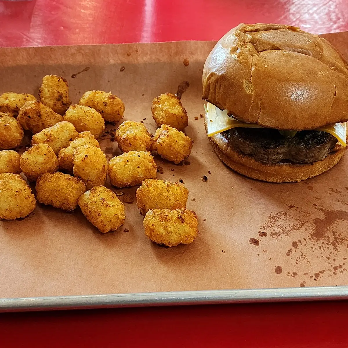 Cheeseburger & Tater Tots