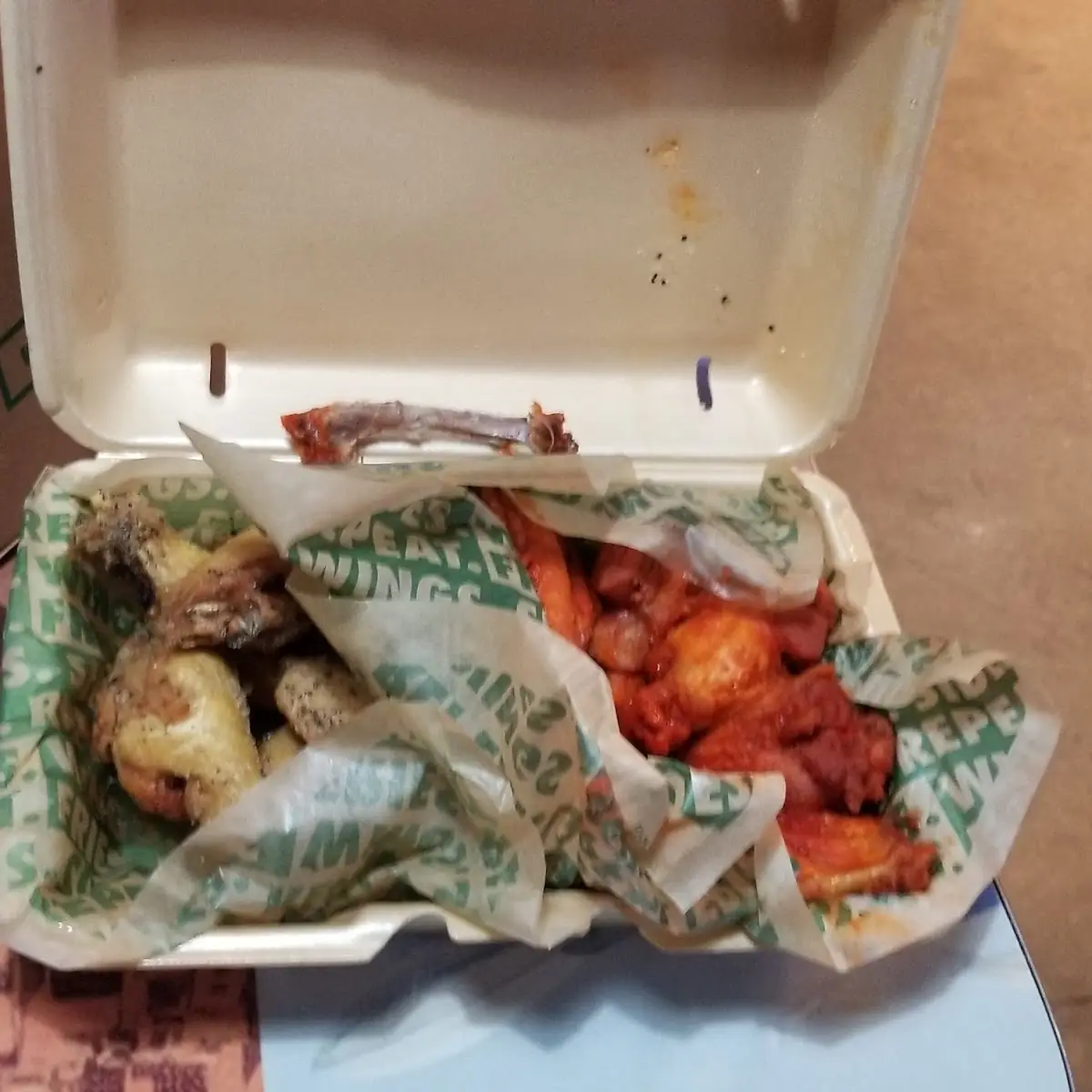 Lemon Pepper Chicken and Original Hot