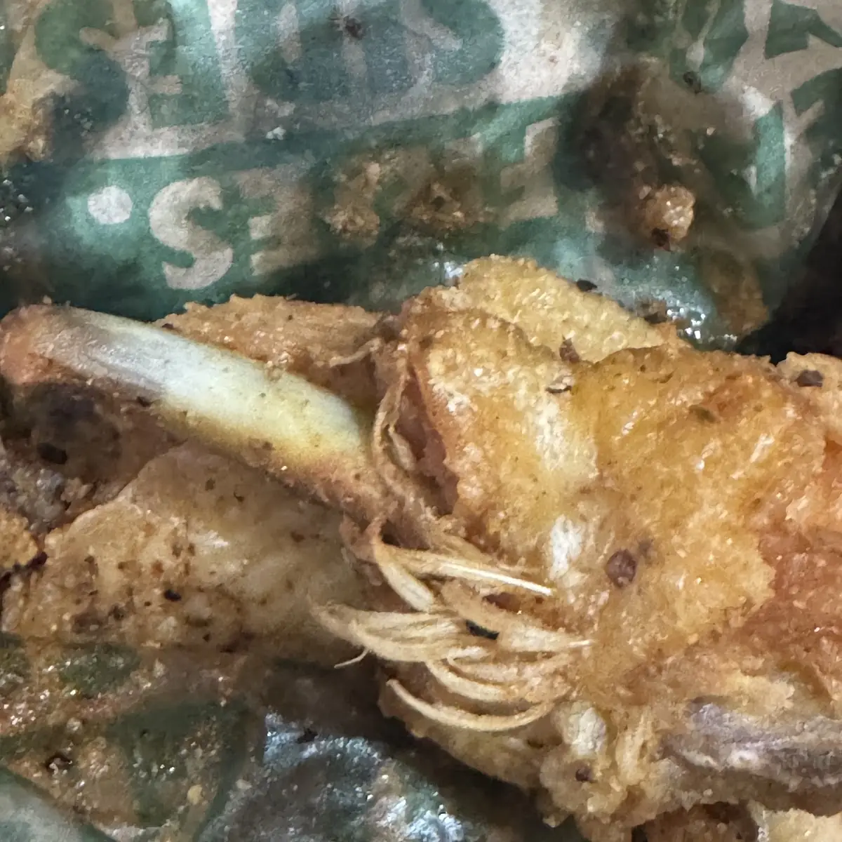 Lemon Pepper Wings with Feathers
