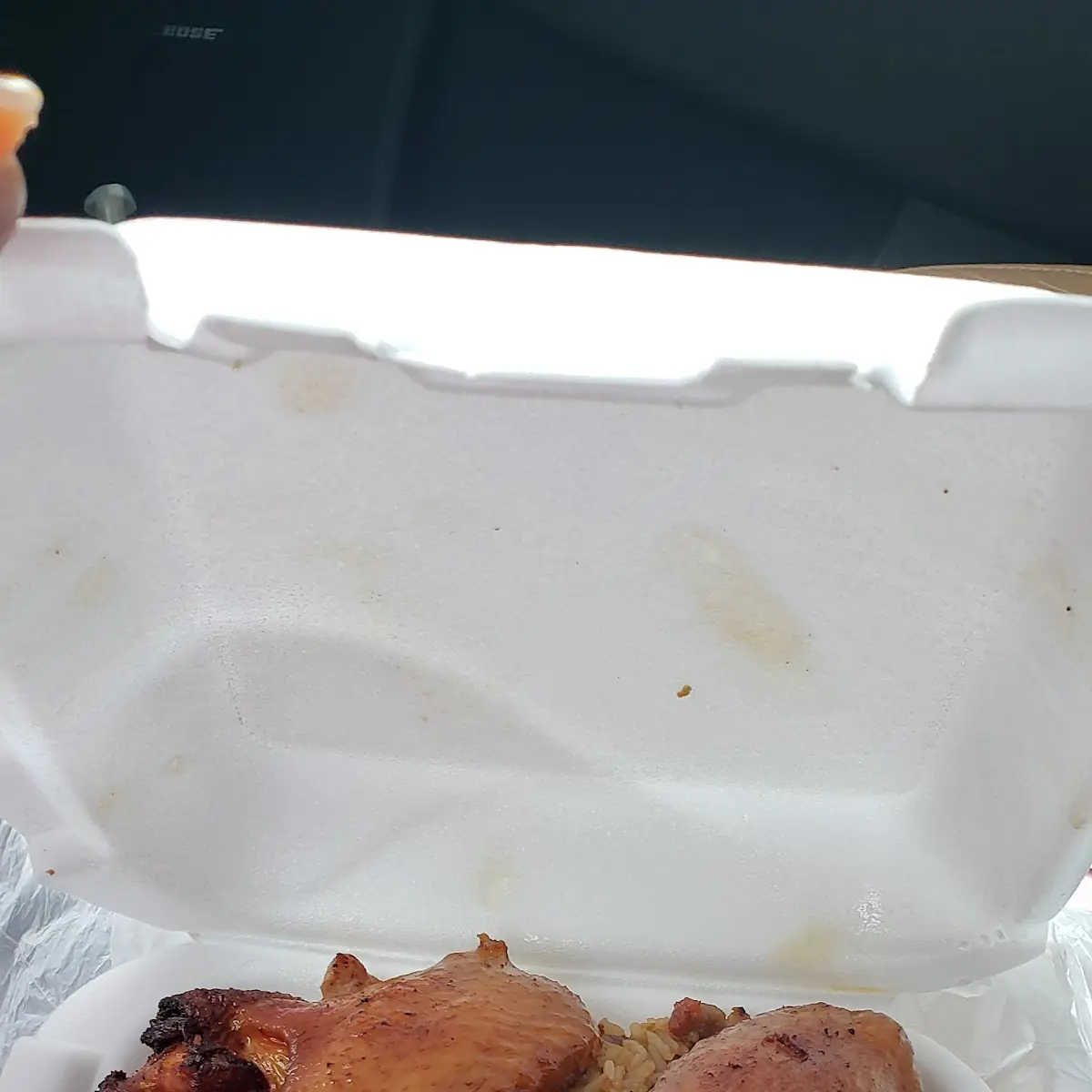 Fried Chicken Wings with Pork Fried Rice