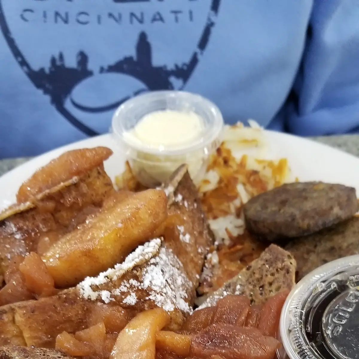 French Toast and Skillet Apples