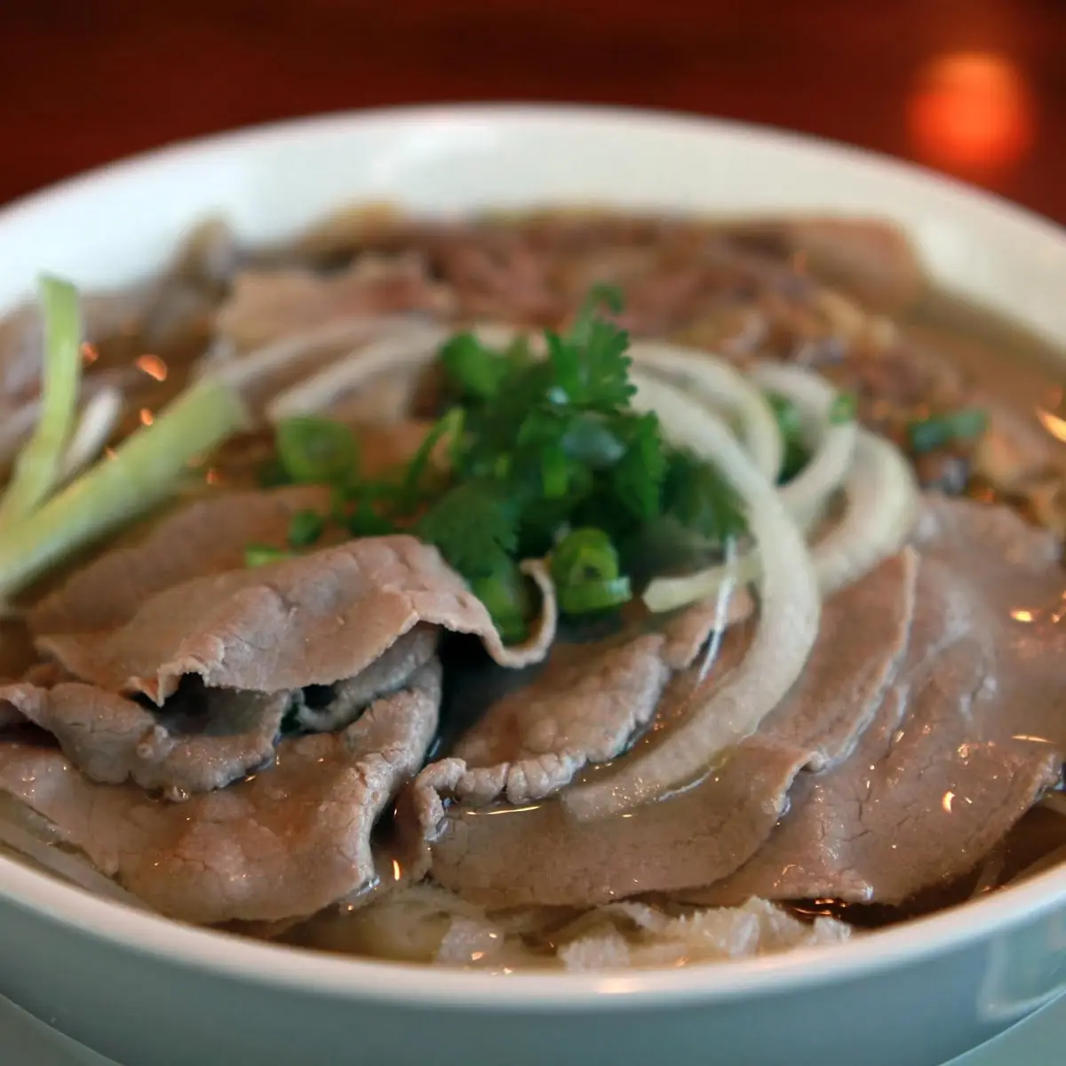 Pho Noodle Soup and Spring Roll