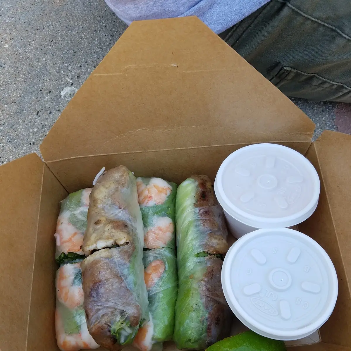 Pork and Shrimp Spring Roll