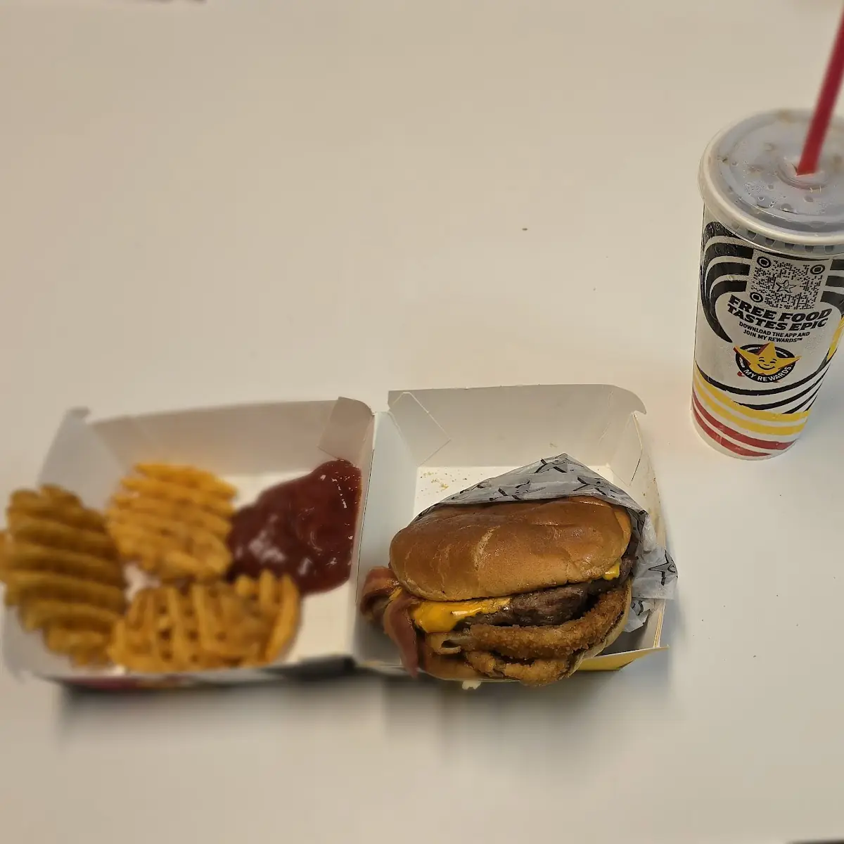 Double Western Bacon Cheeseburger