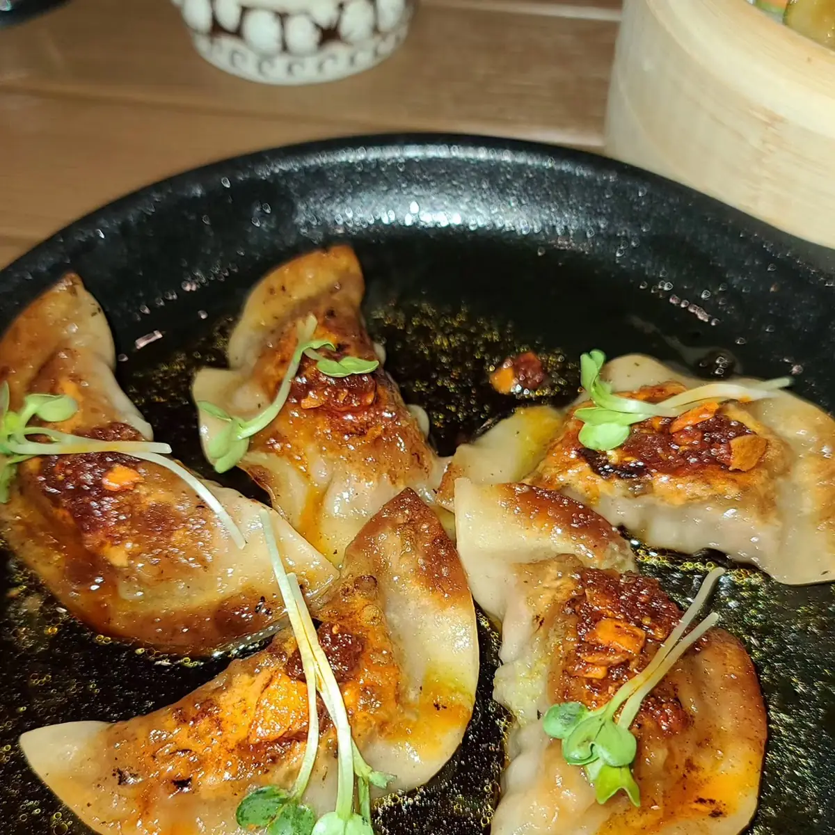 Wagyu and Shiitake Pot Stickers
