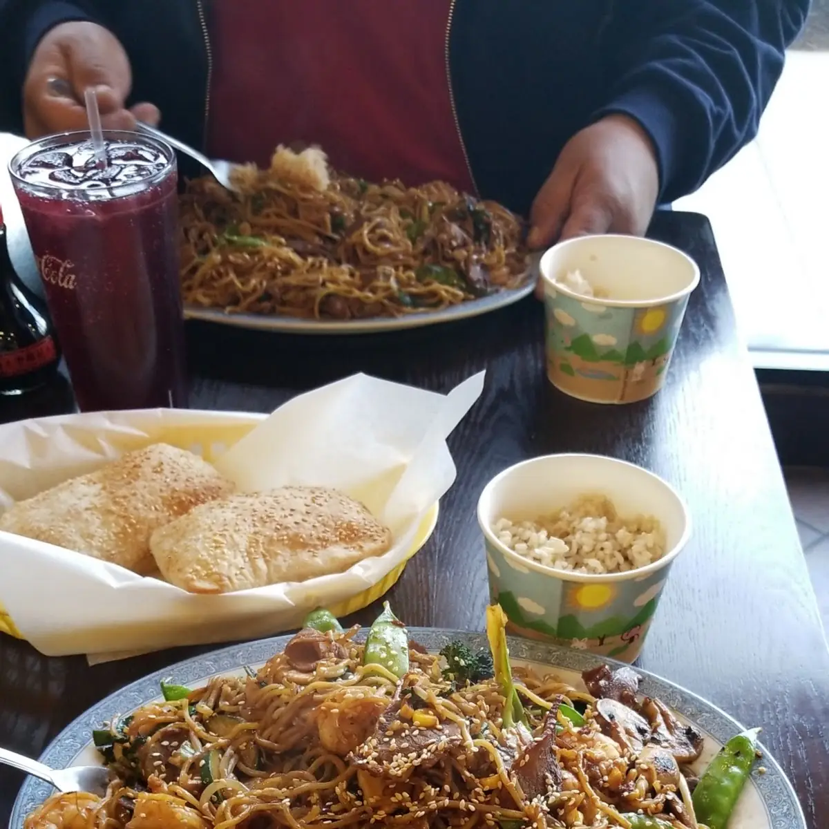Mongolian Beef with Shrimp