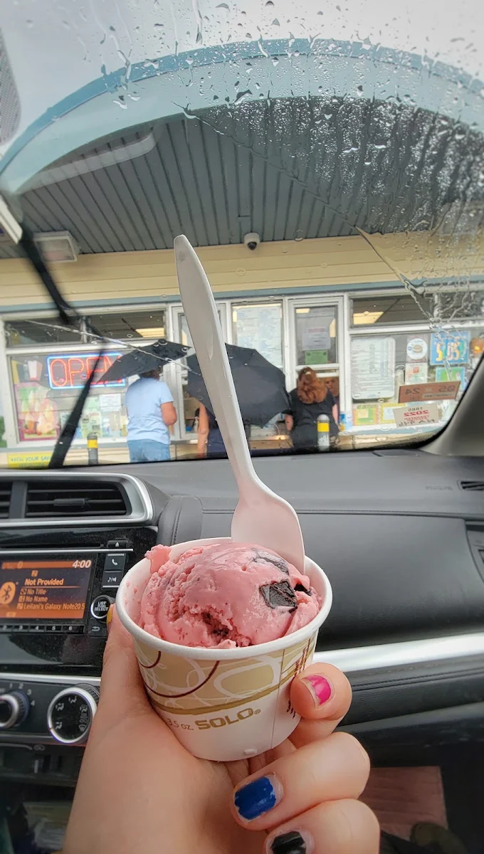 Kiddie Cup Black Raspberry Low-Fat Froyo