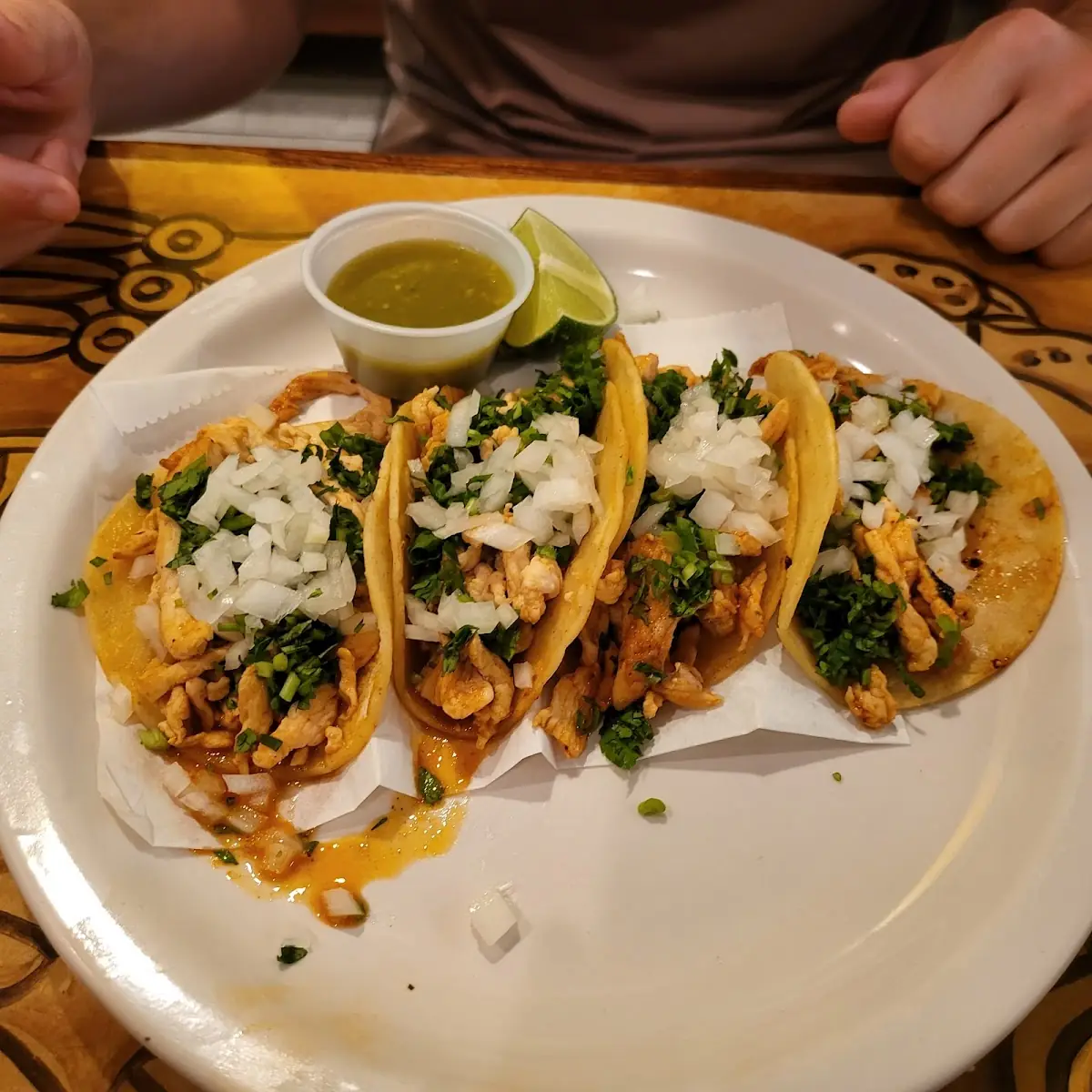 Chicken Soft Taco