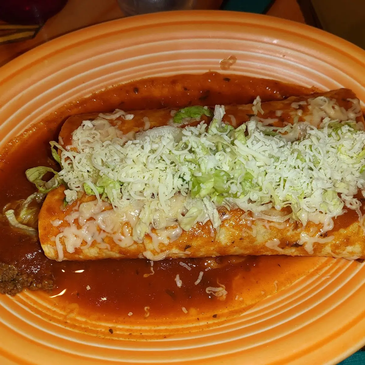Ground Beef Burrito Supreme