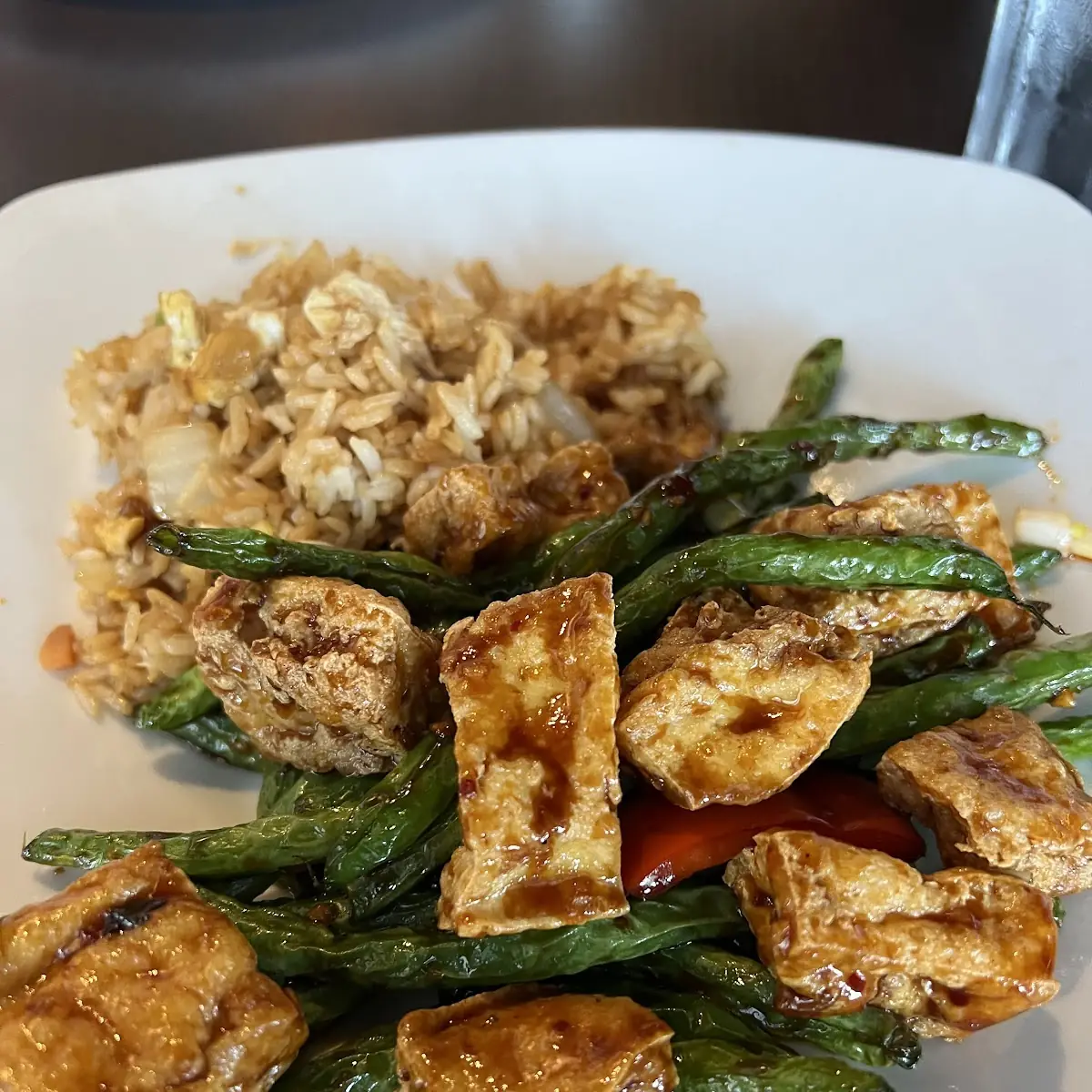 String Beans and Tofu