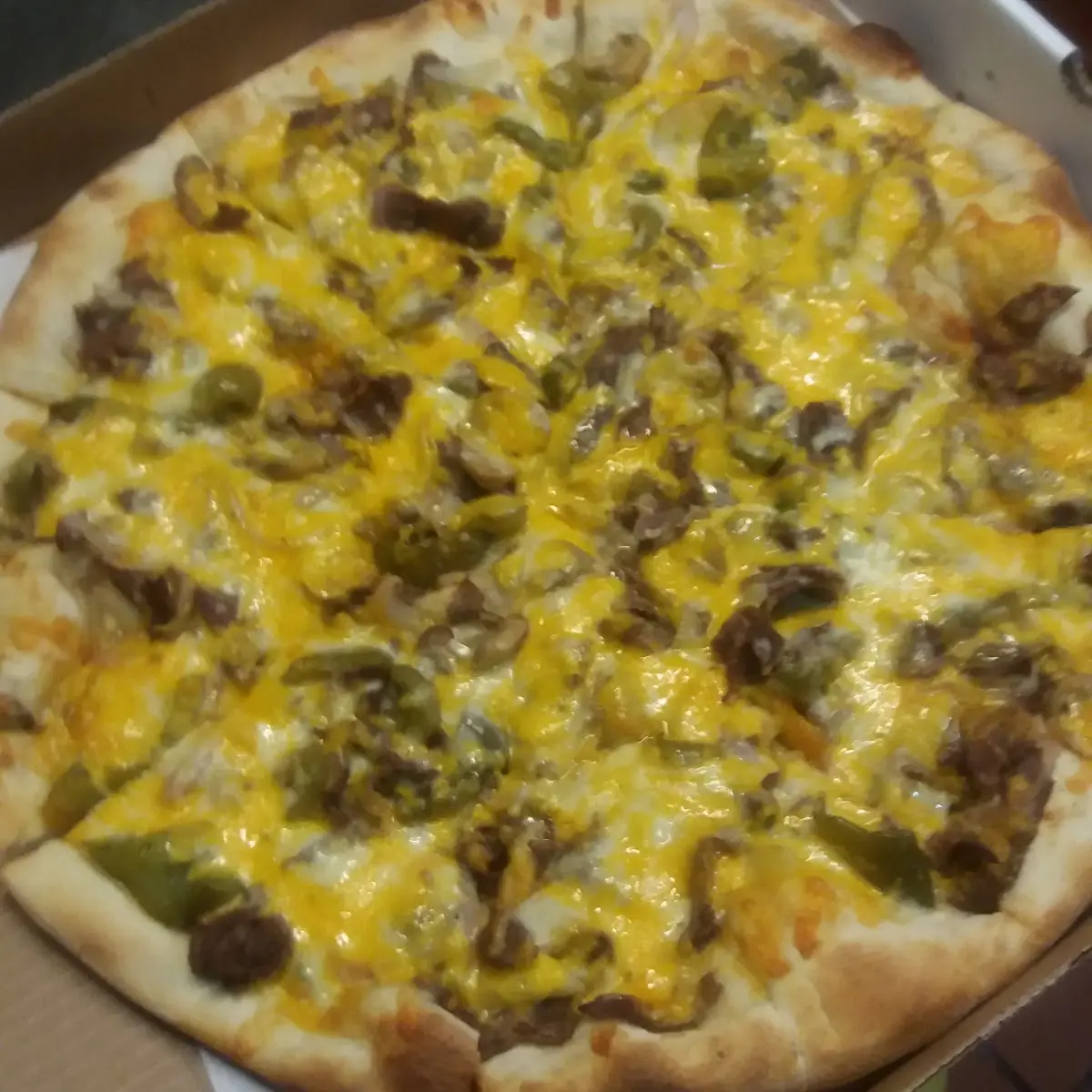 Philly Cheese Steak Pizza
