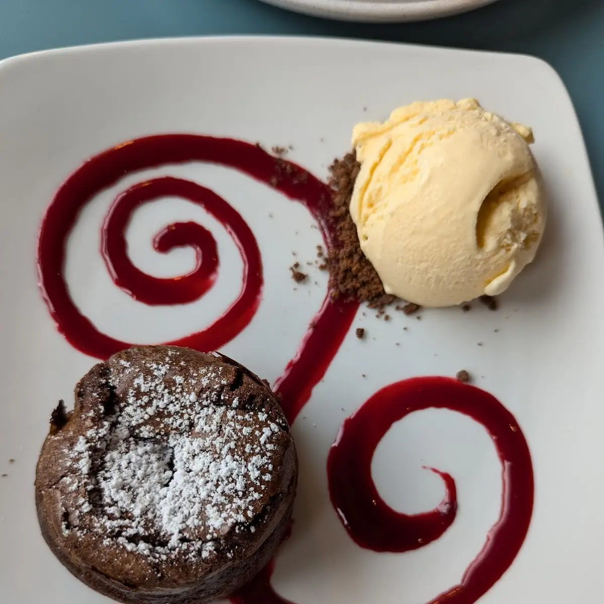 Lava Cake Ala Mode