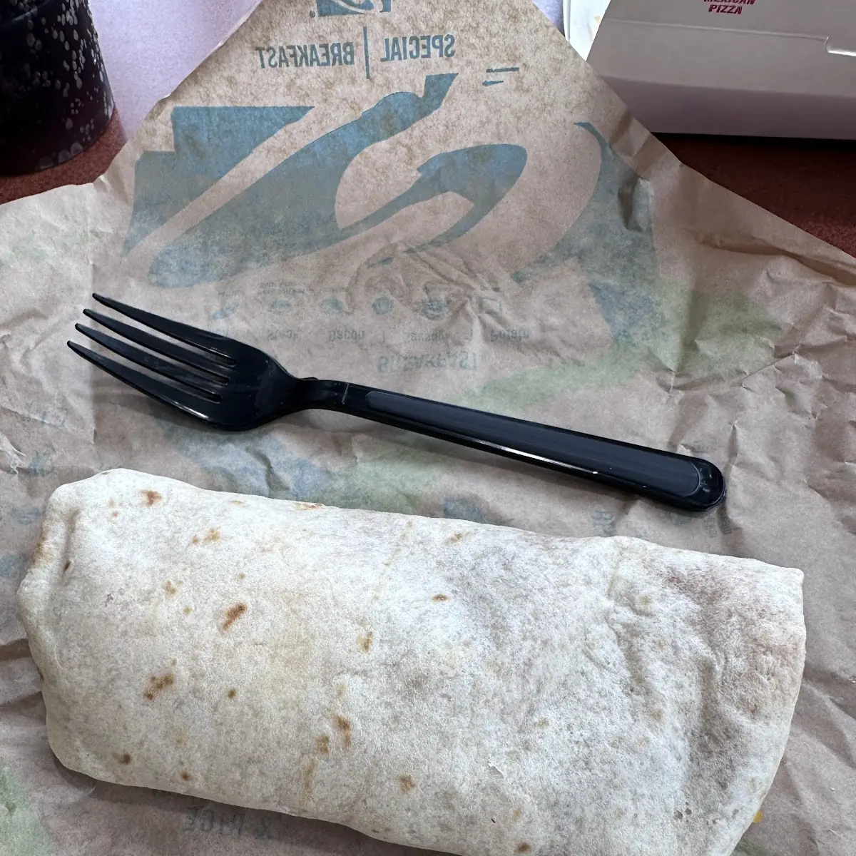 Chicken Enchilada Burrito