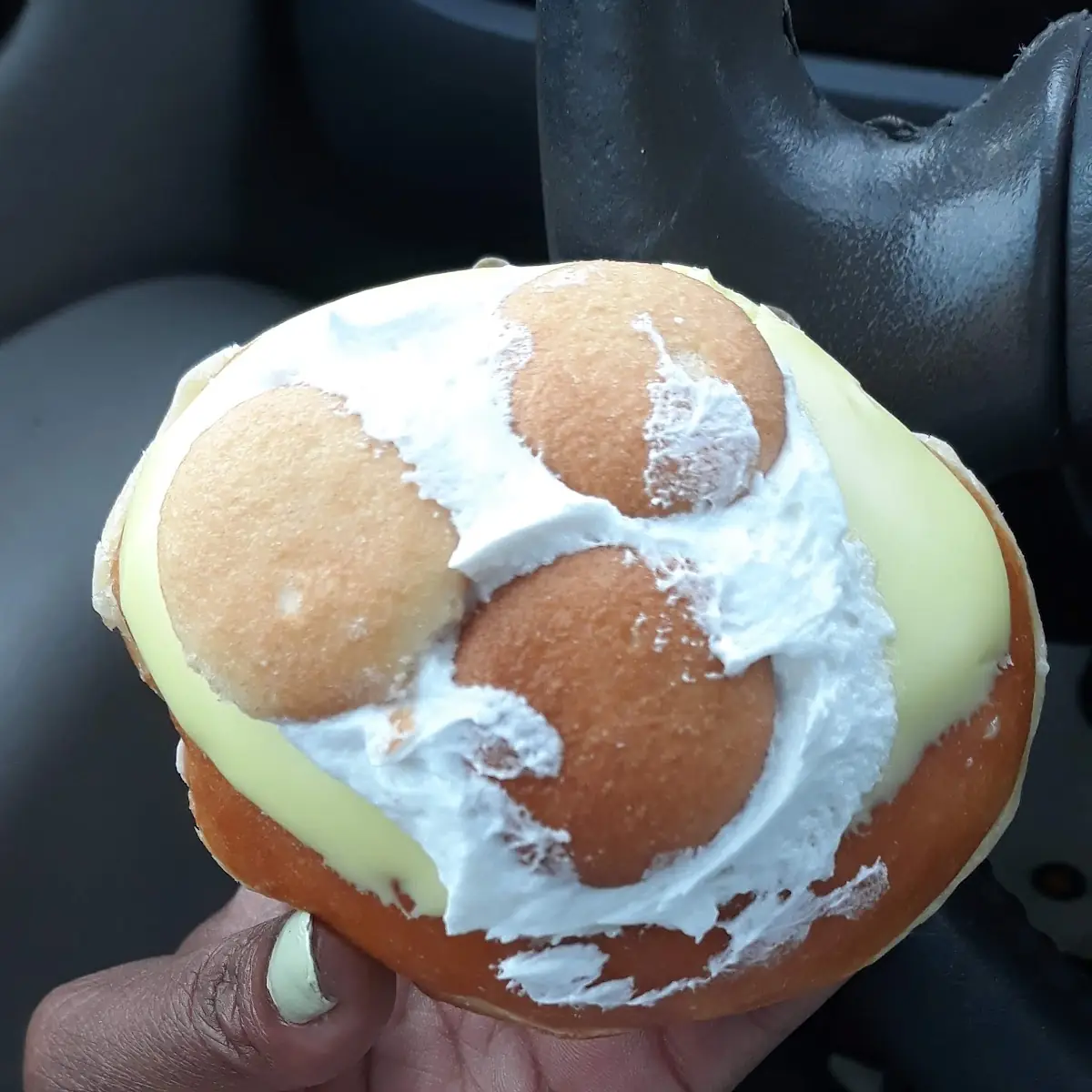 Banana Pudding Doughnut