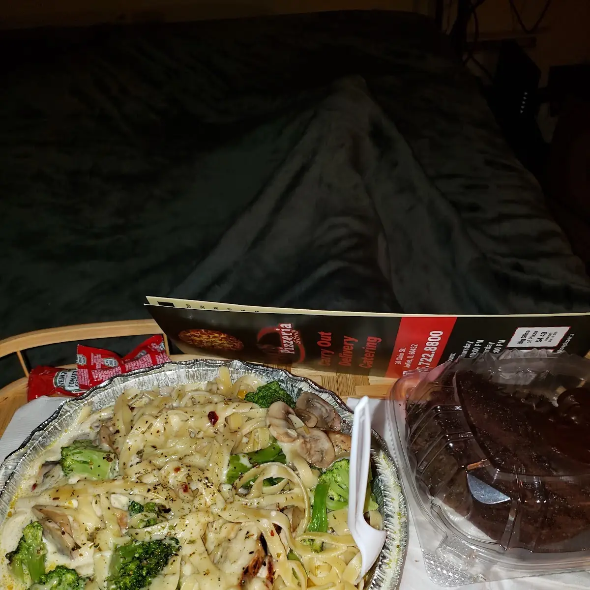 Fettuccine Alfredo Pasta with Chicken