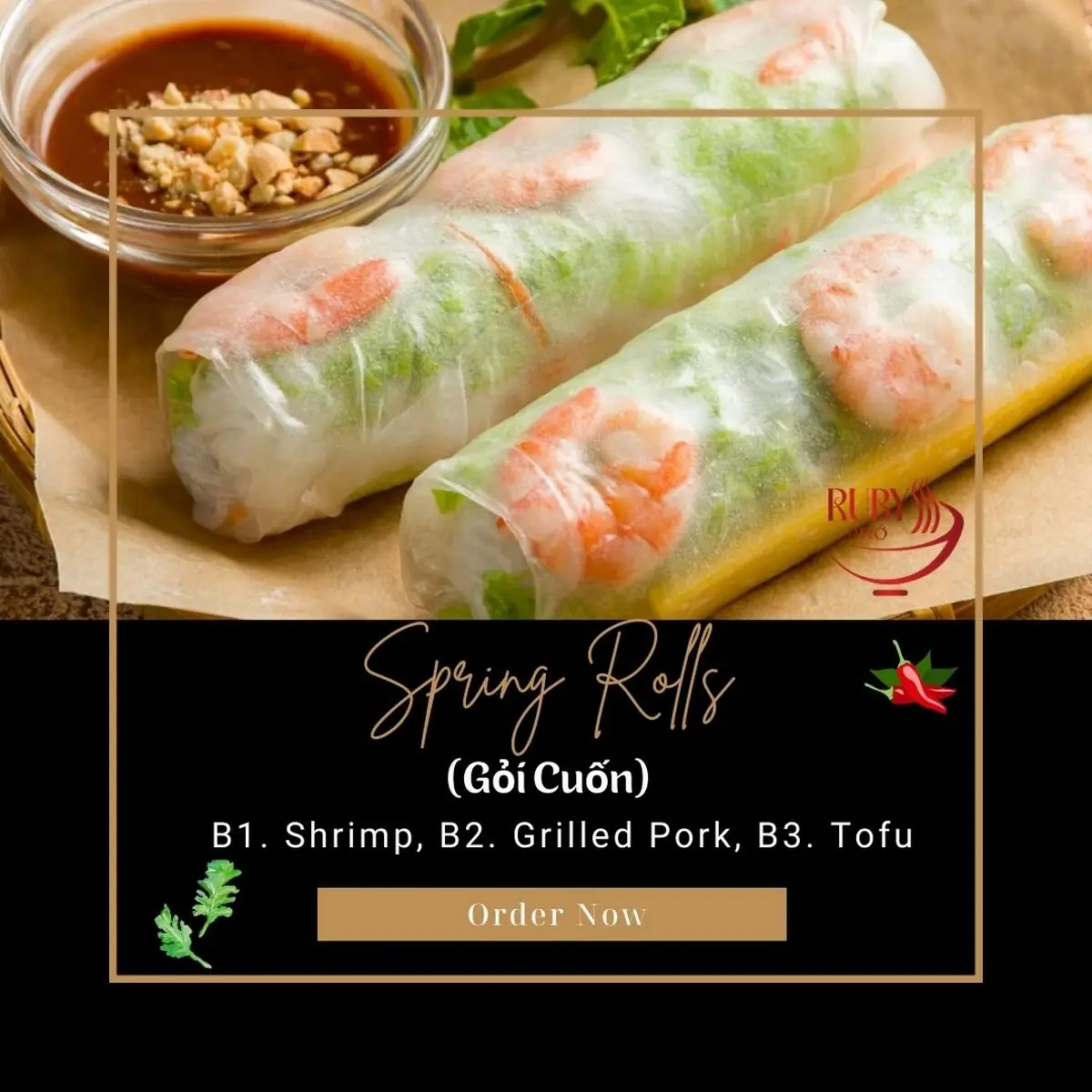 Spring Rolls Goi Cuón