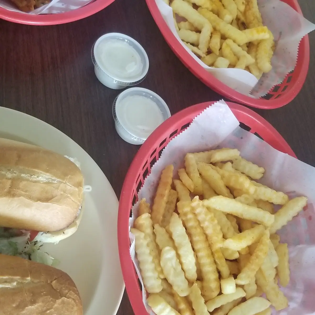 Steak & Cheese Sub with Fries