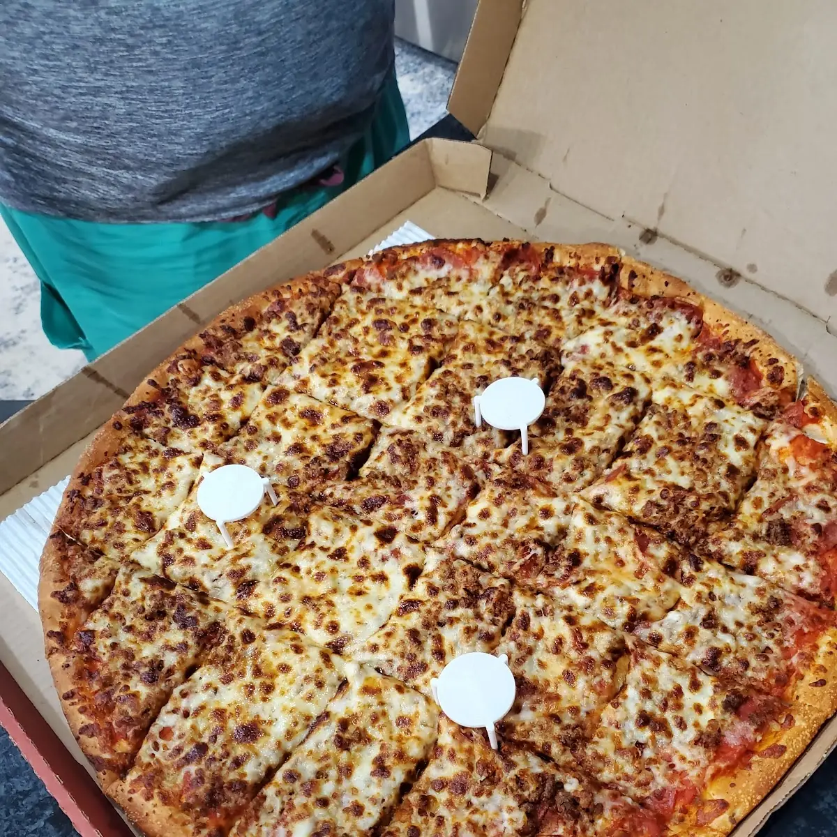 Sausage Pepperoni Pizza