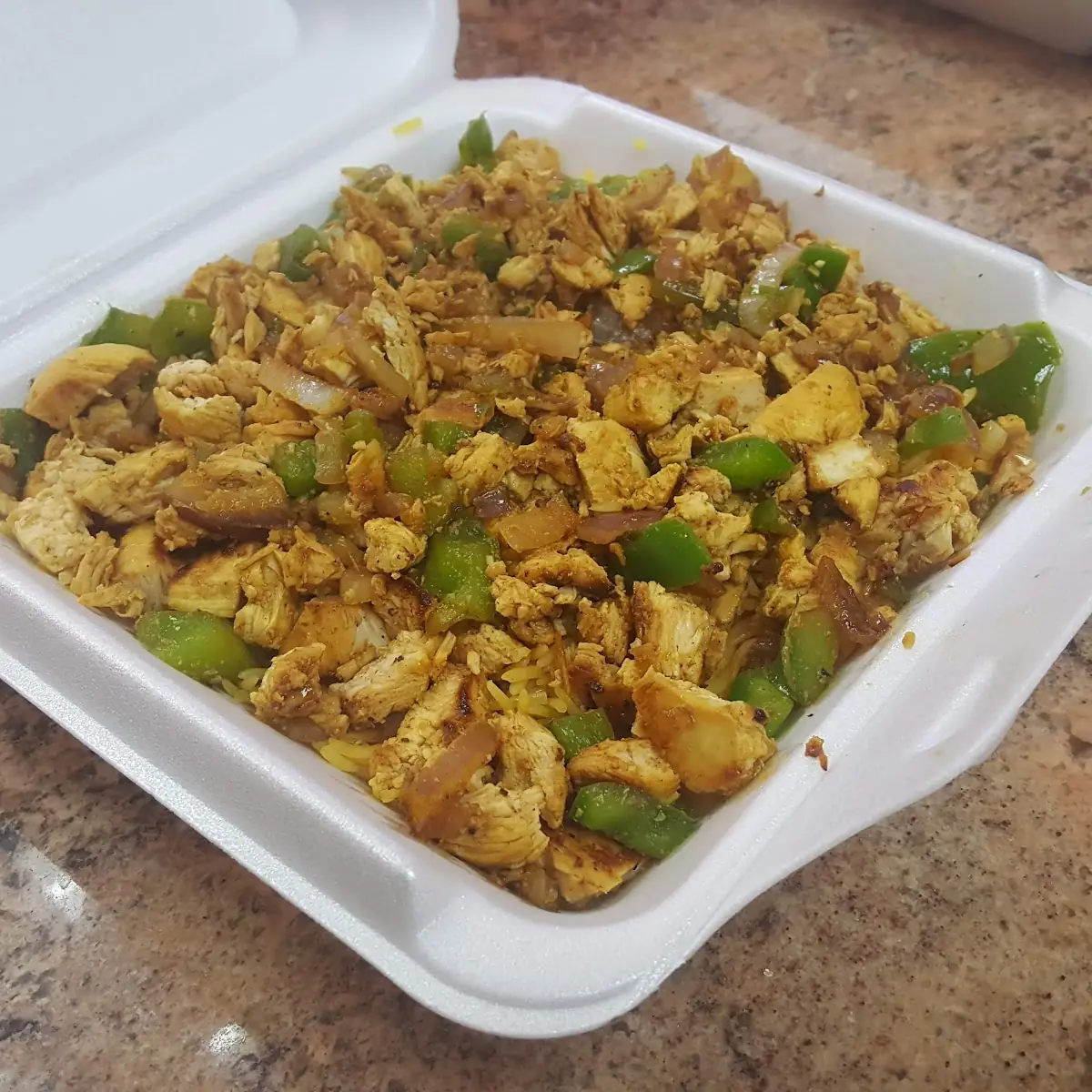 Chicken Rice Platter