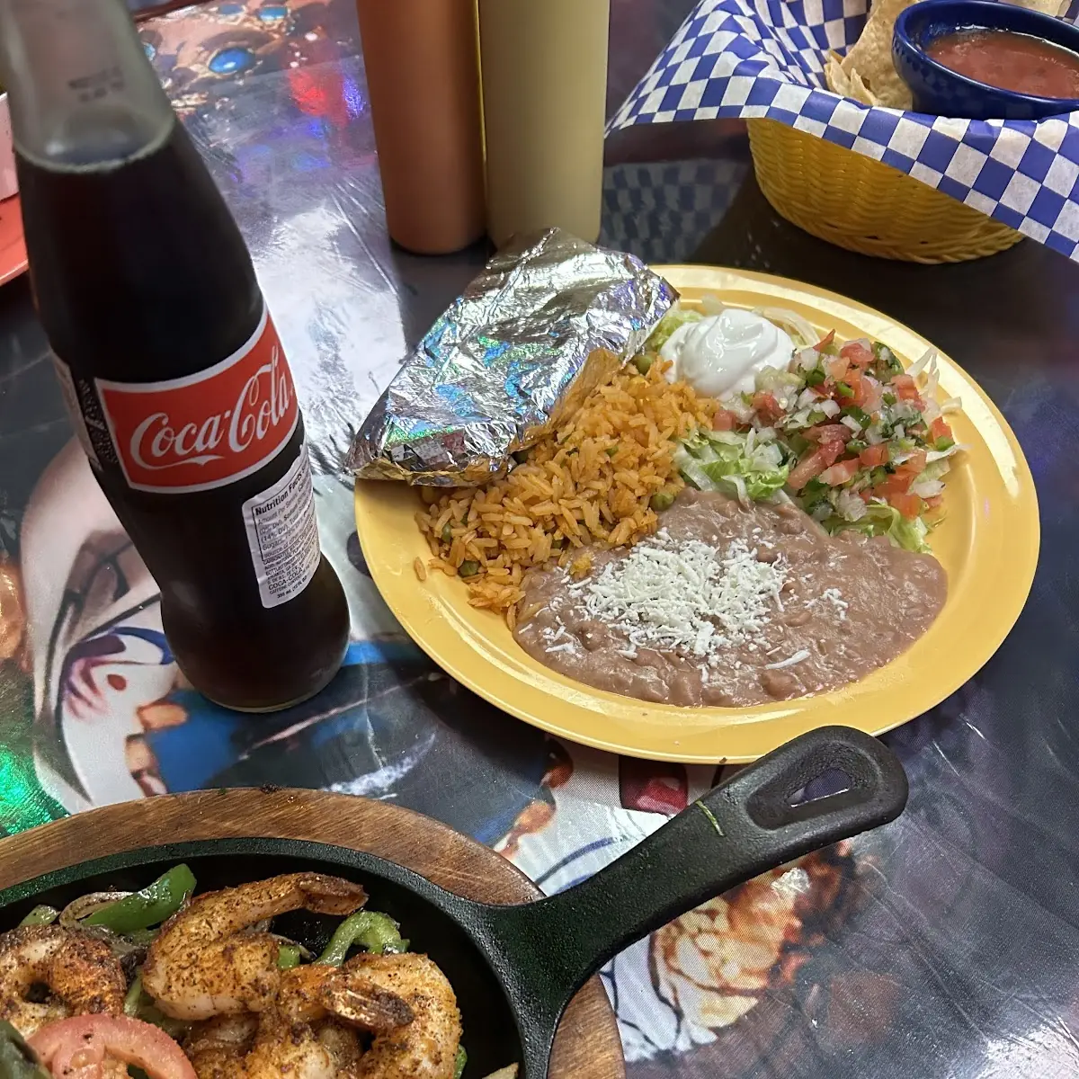 Fajitas de Camarón Shrimp Fajitas