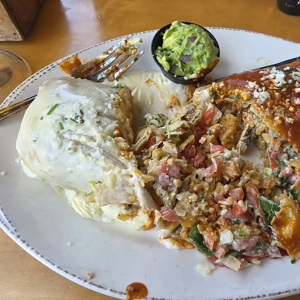 California Chicken Burrito