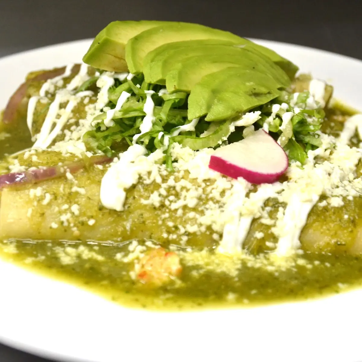 Vegan Enchiladas Verdes
