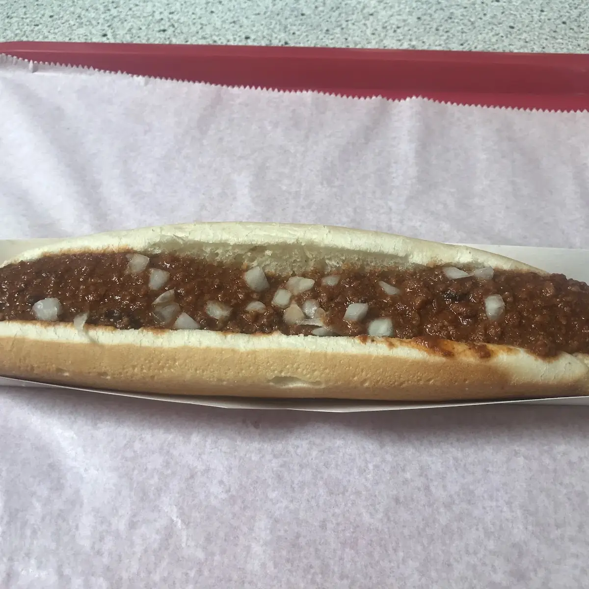 Loong Long Chili Dog