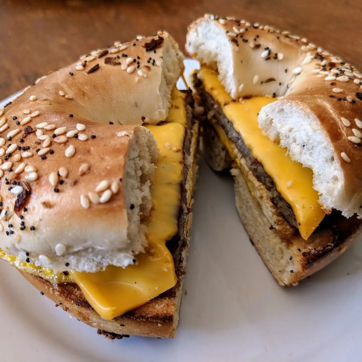 Egg and Cheese Bagel