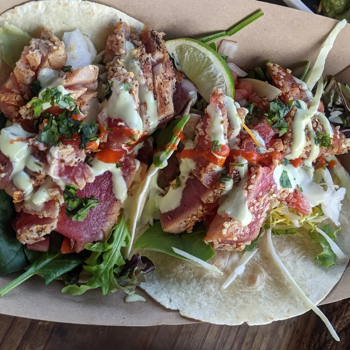 Ahi Tuna Taco